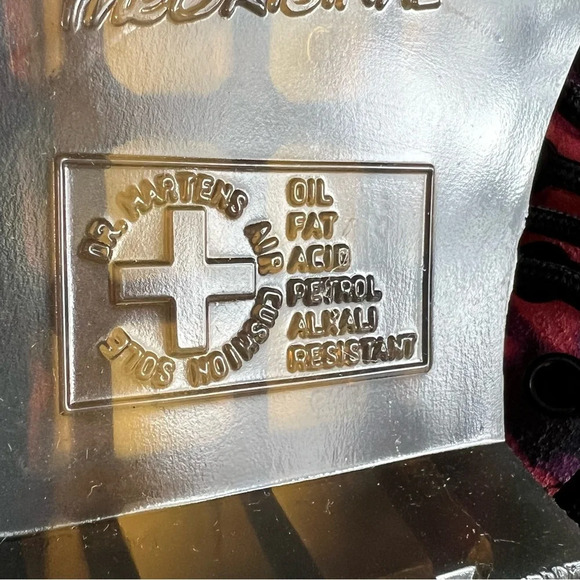 New Dr. Martens 1460 Pascal Tie Dye Suede Leather Lace up Boots - Picture 9 of 11